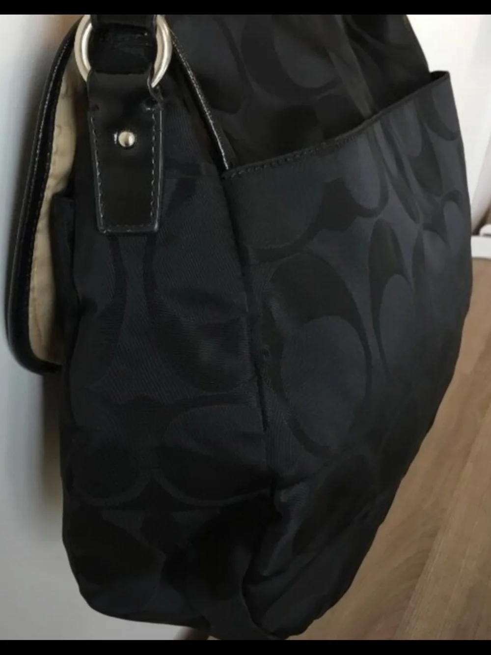 Coach Signature Crossbody Messenger Bag